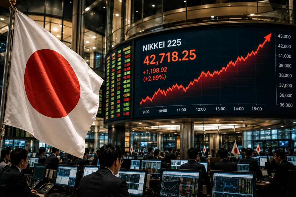 رشد شاخص Nikkei 225 ژاپن در سال 2026